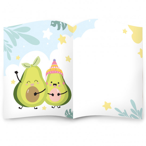 Блокнот позитивного настроения. AVOCADO