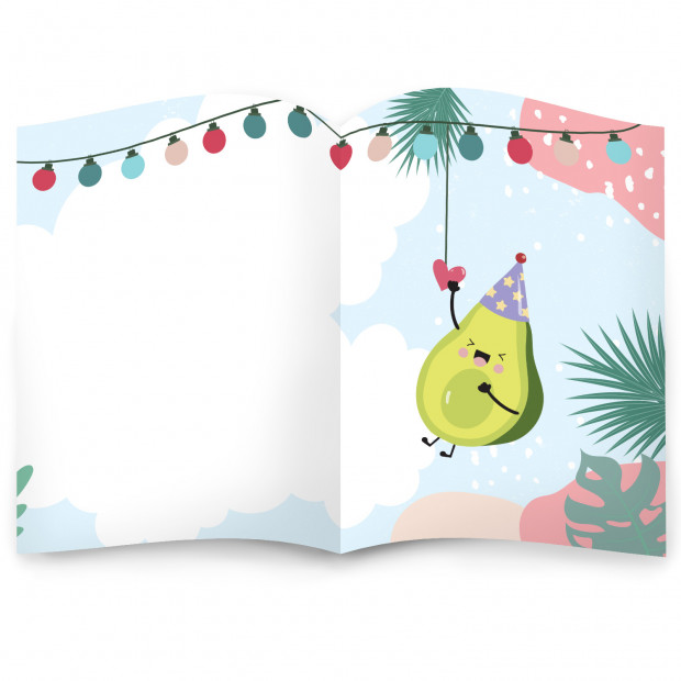 Блокнот позитивного настроения. AVOCADO MOOD