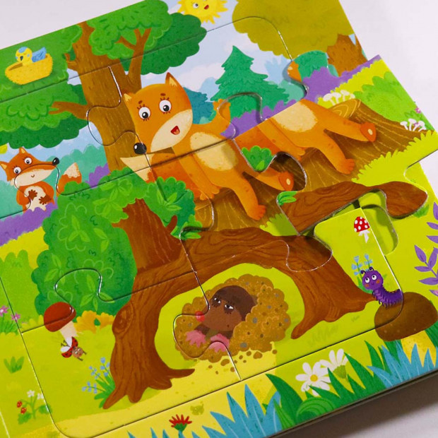 Книга-пазл. Сорока-ворона (2-е)