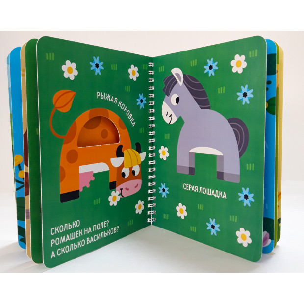 Книжка на спирали "Волшебные превращения". Ква-ква. Лягушонок и его друзья