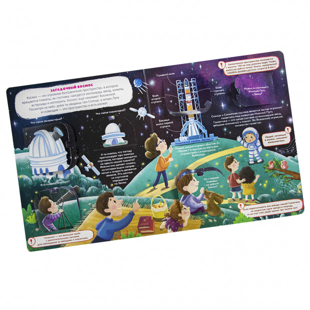 Книжка с окошками. Куда улетают космические корабли 11.03.2022