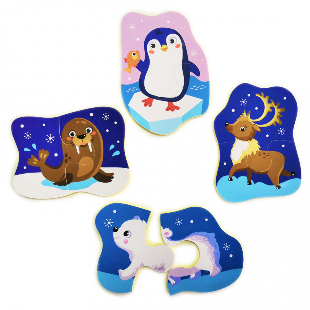 MAXI-пазлы. Ледяные полюса