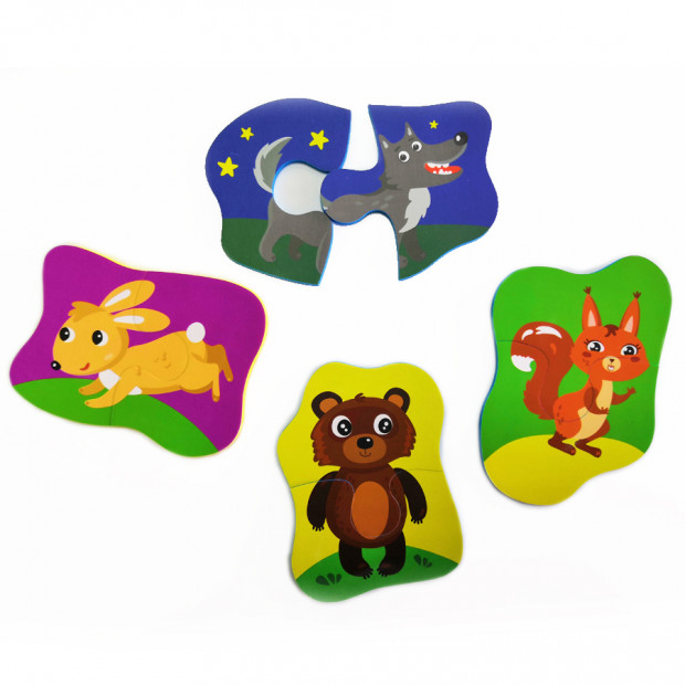 MAXI-пазлы. На лесной опушке