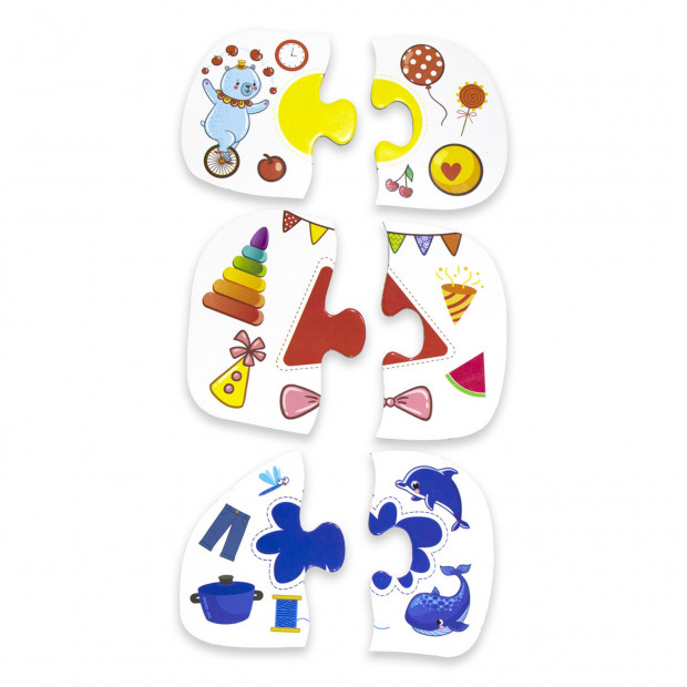 Умные пазлы. Первые знания.