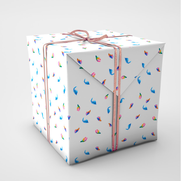 Упаковочная бумага. Узоры (вид 1)